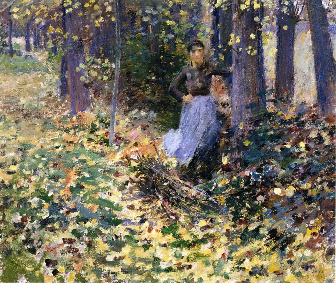 Theodore Robinson Autumn Sunlight